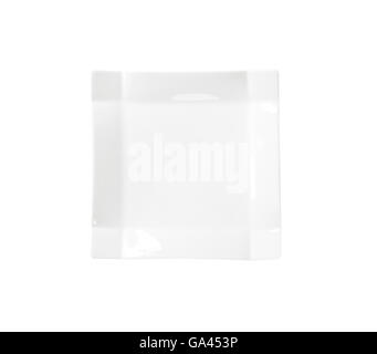 white square dinner plate Stock Photo - Alamy
