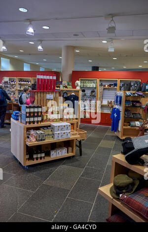 Urquhart Castle sits beside Loch Ness in the Highlands of Scotland Stock Photo