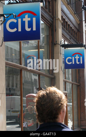 Citibank stock Stock Photo