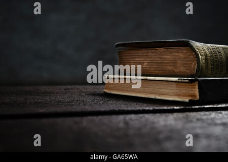 spooky books Stock Photo