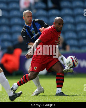 Soccer - Friendly - Stockport County v Cardiff City - Edgeley Park Stock Photo