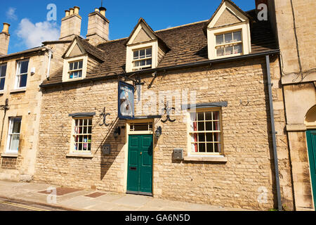 The Lord Burghley Public House Broad Street Stamford Lincolnshire UK Stock Photo