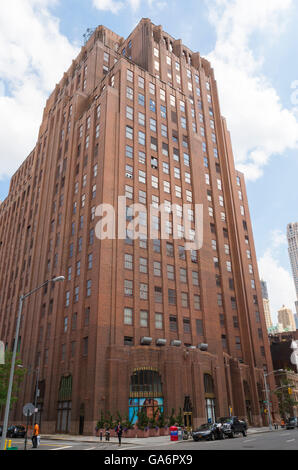 Landmarked art deco Western Union Building (60 Hudson Street) in Tribeca, New York. Stock Photo