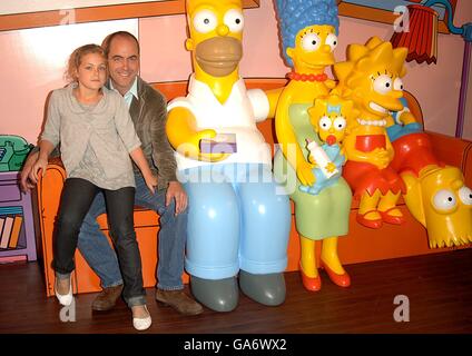 The Simpsons Movie UK Premiere - London Stock Photo