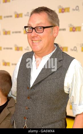 Vic Reeves at the UK premiere of The Simpsons Movie at The O2 in London ...