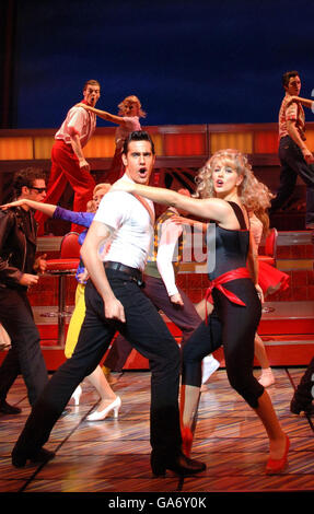 Grease Musical photocall - London Stock Photo