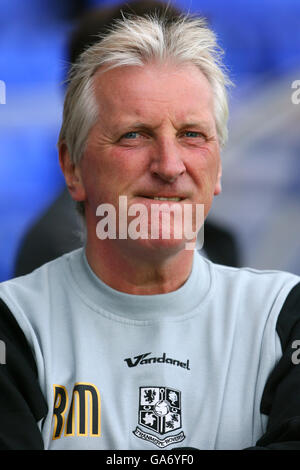 Soccer - Friendly - Tranmere Rovers v Bolton Wanderers - Prenton Park. Ronnie Moore, Tranmere Rovers manager Stock Photo