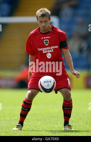 Soccer - Friendly - Stockport County v Cardiff City - Edgeley Park Stock Photo