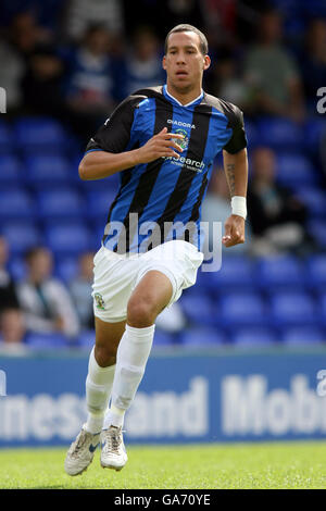 Soccer - Friendly - Stockport County v Cardiff City - Edgeley Park Stock Photo