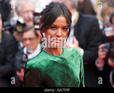 Liya Kebede at the gala screening for the film The Unknown Girl (La Fille Inconnue) at the 69th Cannes Film Festival, 2016 Stock Photo