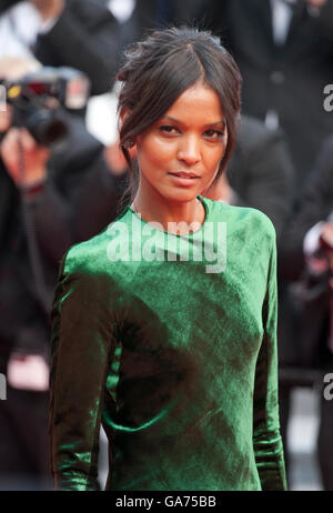 Liya Kebede at the gala screening for the film The Unknown Girl (La Fille Inconnue) at the 69th Cannes Film Festival, 2016 Stock Photo