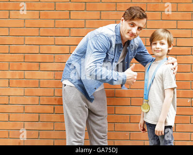 Father Kid Golden Image & Photo (Free Trial)