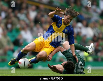 Soccer - Friendly - Celtic v Parma - Celtic Park Stock Photo