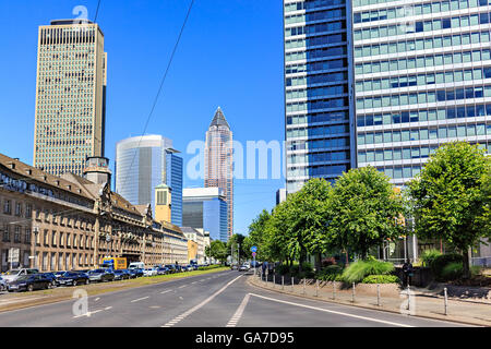 FRANKFURT ON THE MAIN, GERMANY - CIRCA JUNE, 2016: The City of Frankfurt on the Main, Germany Stock Photo