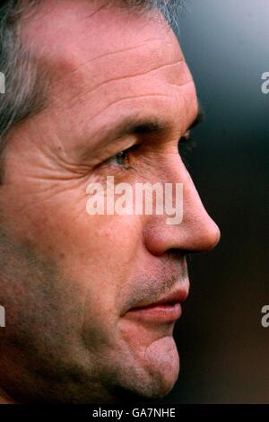 Soccer - FA Barclaycard Premiership - Derby County v Ipswich Town. Ipswich Town's Manager George Burley Stock Photo