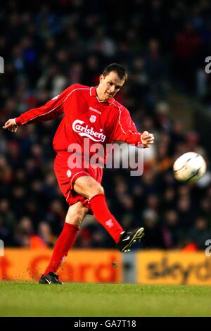 Soccer - FA Barclaycard Premiership - Liverpool v Southampton. Dietmar Hamann, Liverpool Stock Photo