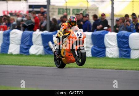 Motor Racing - Corona Extra Supersport World Championship - Donnington Park Stock Photo