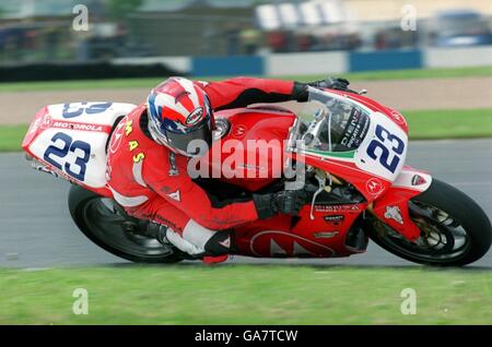 Motor Racing - Corona Extra Supersport World Championship - Donnington Park Stock Photo