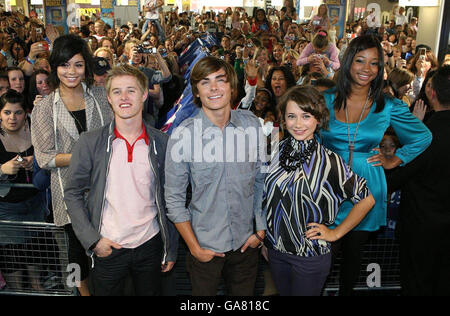 High School Musical 2 Photocall - London Stock Photo