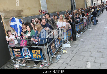 High School Musical 2 Photocall - London Stock Photo