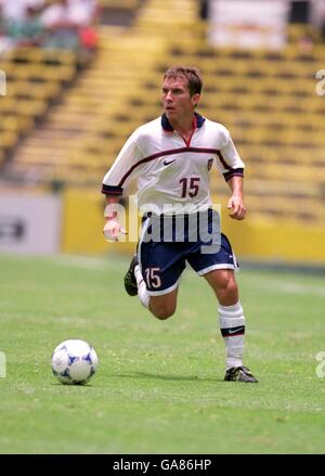 Soccer - Confederations Cup Mexico 1999 - USA v Mexico. Richie Williams, USA Stock Photo