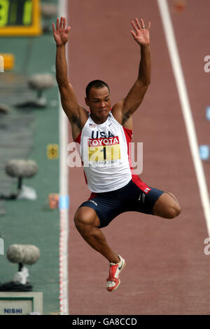 Athletics - IAAF World Athletics Championships - Osaka 2007 - Nagai Stadium Stock Photo