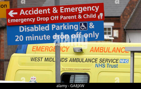 A general view of Sandwell General Hospital, West Bromwich. Stock Photo