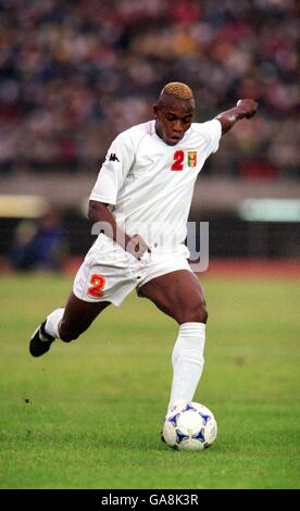 Soccer - African Nations Cup Mali 2002 - Group A - Mali v Algeria. Daouda Diakite, Mali Stock Photo