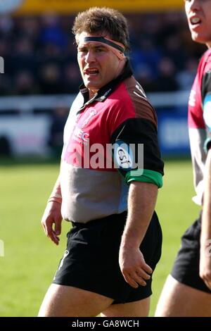 Rugby Union - Powergen Cup - Semi Final - NEC Harlequins v London Irish. NEC Harlequins Jason Leonard Stock Photo