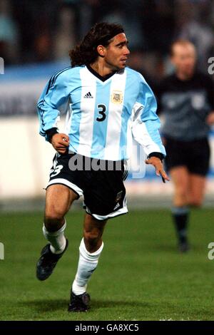 International Soccer - Friendly - Cameroon v Argentina. Argentina's Juan Pablo Sorin Stock Photo