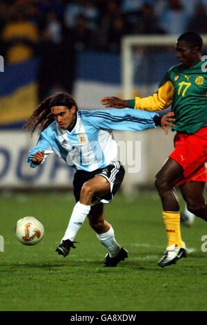 International Soccer - Friendly - Cameroon v Argentina. Argentina's Juan Pablo Sorin Stock Photo