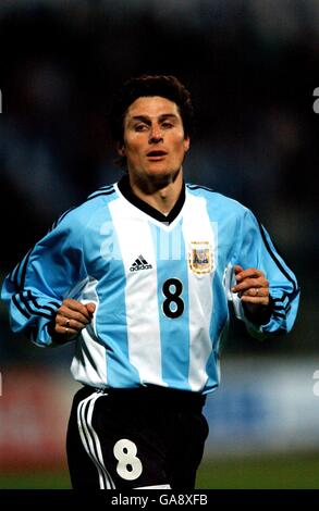 International Soccer - Friendly - Cameroon v Argentina. Argentina's Javier Zanetti Stock Photo