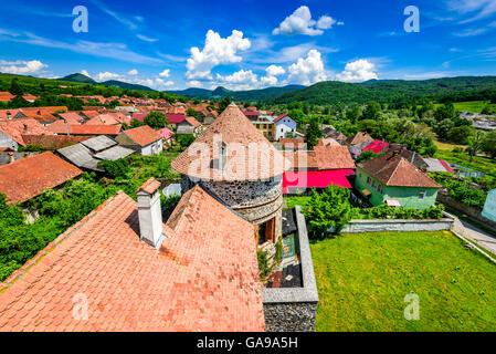Transylvania, Romania. Bethlen Castle, built in 17th century in Racos, Brasov county, by local hungarian nobles. Stock Photo
