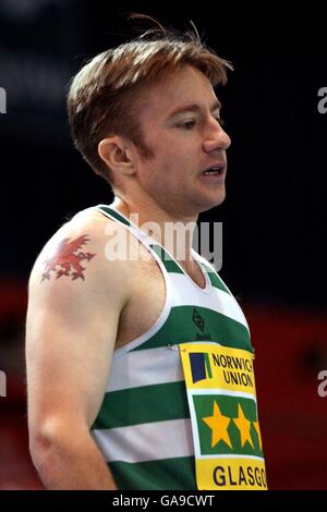 Athletics - Norwich Union Five Nations Indoor International - Glasgow Stock Photo