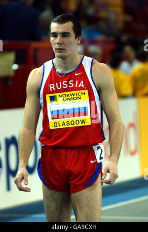 Athletics - Norwich Union Five Nations Indoor International - Glasgow Stock Photo