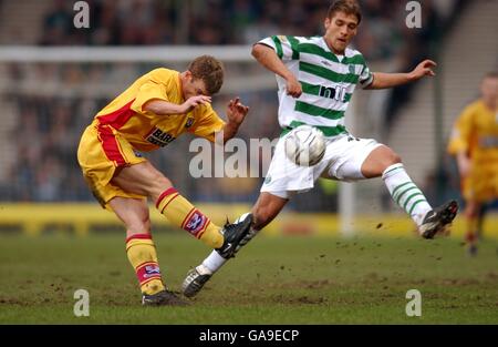 Scottish Soccer - Tennants Scottish Cup - Semi Final - Celtic v Ayr United Stock Photo