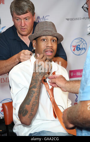 Philadelphia, Pennsylvania, USA. 4th August, 2016. : Allen Iverson ...