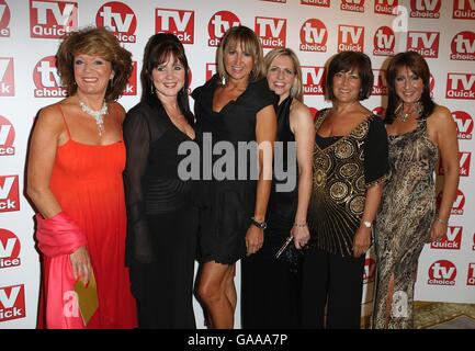 TV Quick and TV Choice Awards - Arrivals - London Stock Photo