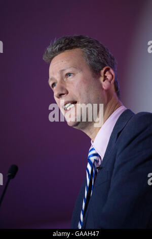 United Kingdom Independence Party (UKIP) leader in Wales and MEP for Wales Nathan Gill. Stock Photo