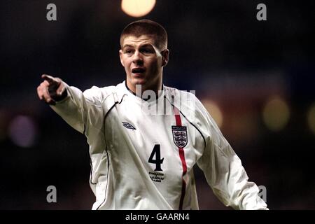 International Soccer - Friendly - England v Paraguay. Steven Gerrard, England Stock Photo