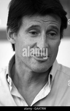 Lord Sebastian Coe during the dragon boat race to celebrate one-year-to-go to the Beijing Paralympic Games and to help raise funds for the BPA. Stock Photo