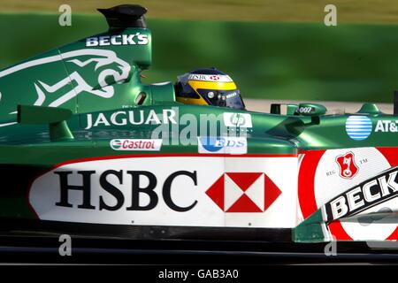 Formula One Motor Racing - Austrian Grand Prix - Qualifying. Pedro De La Rosa, Jaguar Stock Photo