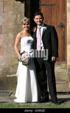 Coronation Street wedding photocall - Manchester Stock Photo