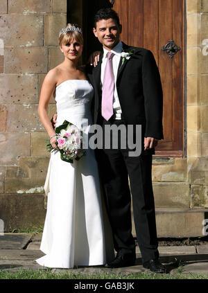 Coronation Street wedding photocall - Manchester Stock Photo