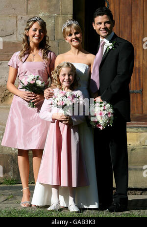 Coronation Street wedding photocall - Manchester Stock Photo