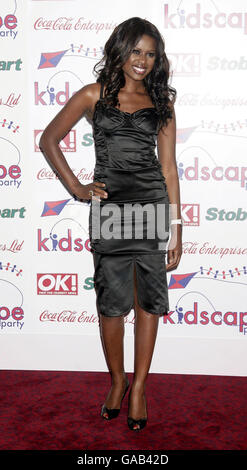 June Sarpong arrives for the Kidscape Charity Fundraiser at the Grosvenor House Hotel in Park Lane, central London. Stock Photo