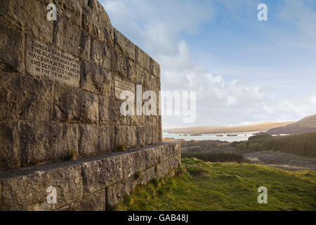 The Duncan Ban Macintyre monument near the shores of Loch Awe, Scotland. Stock Photo