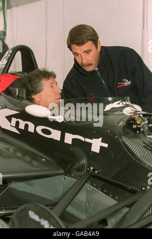 Nigel mansell newman haas indy car hi-res stock photography and 