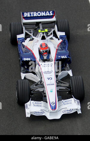 Formula One Motor Racing - British Grand Prix - Qualifying - Silverstone Stock Photo
