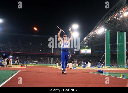 Sydney 2000 Olympics - Men's Javelin Stock Photo